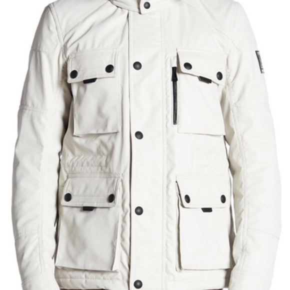 Belstaff Montfield Shearling Trim Coat - Picture 8 of 8